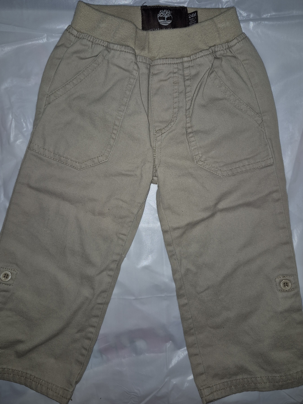 Timberland Toddler Boy Tan Pull-On Dress Pants 24 Months